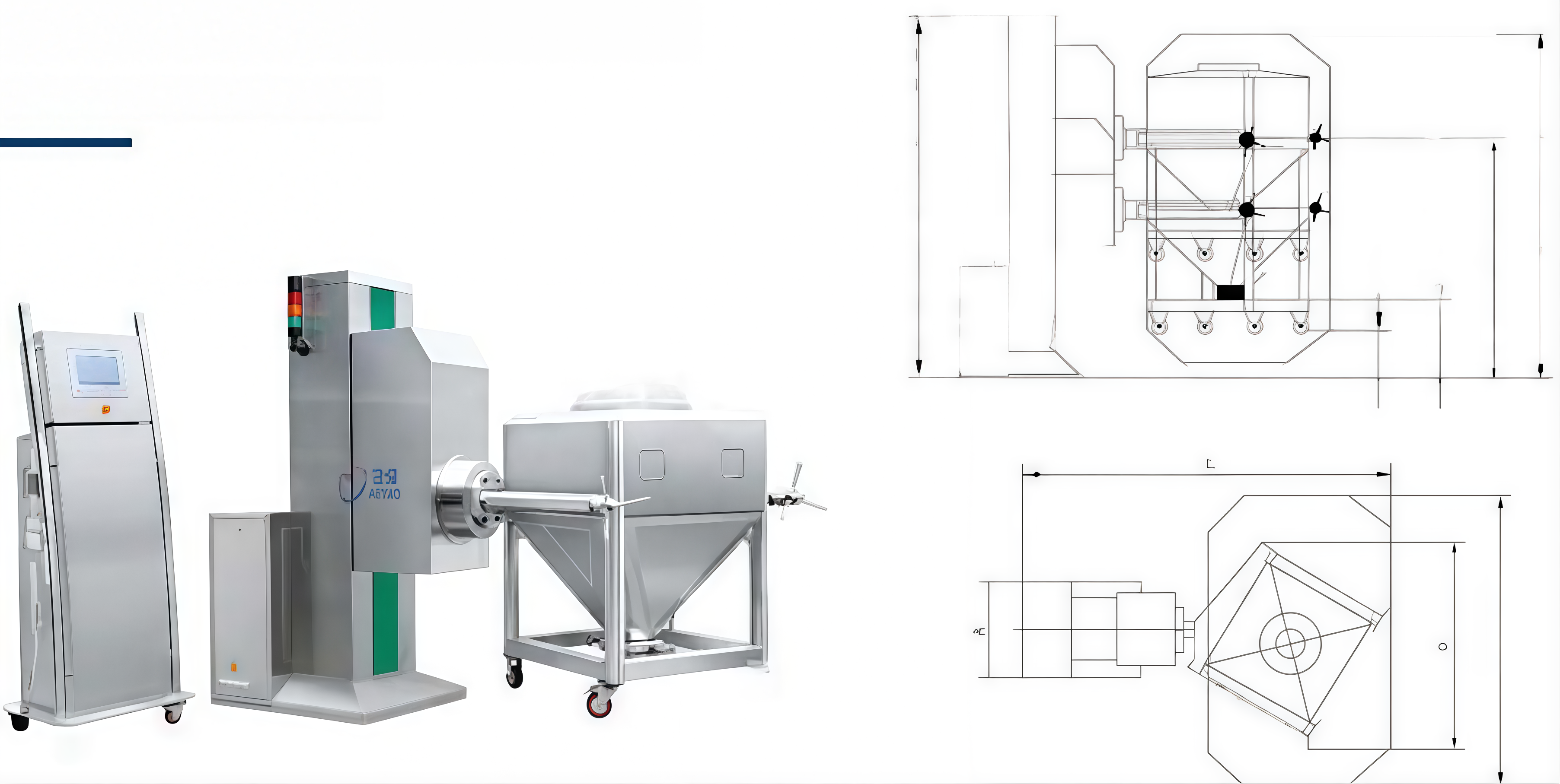 Column Hopper Mixer